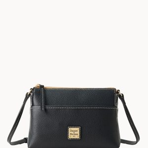 Lucca Leather Ginger Crossbody