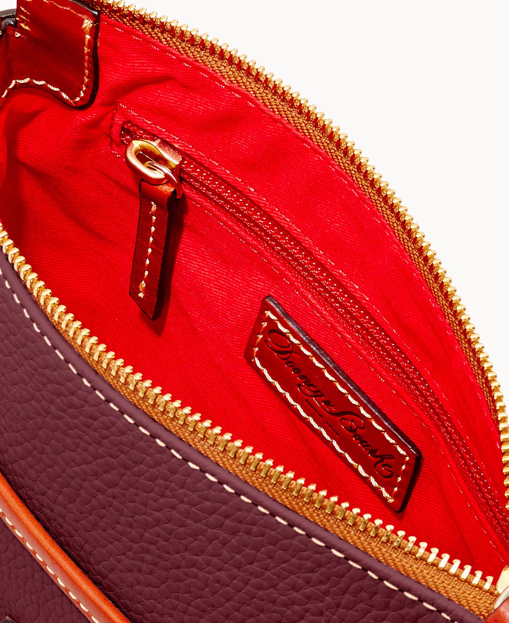 Pebble Grain Ginger Crossbody - Image 7