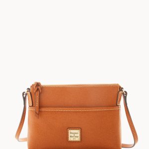 Saffiano Ginger Crossbody