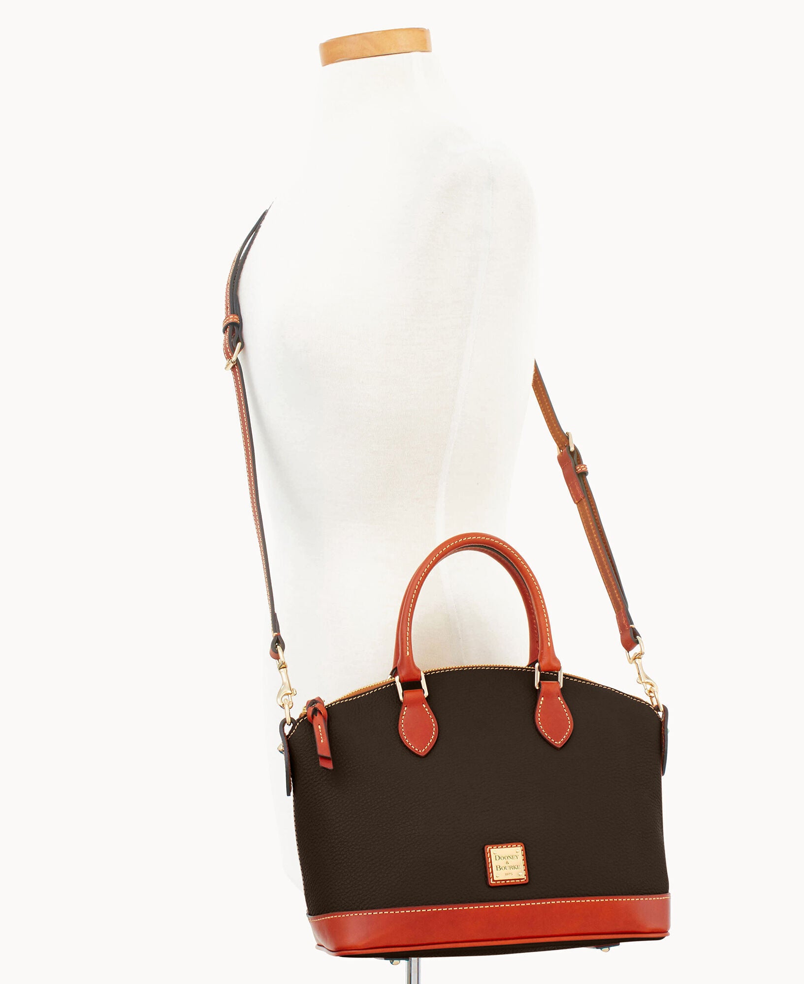 Pebble Grain Darcy Satchel - Image 30