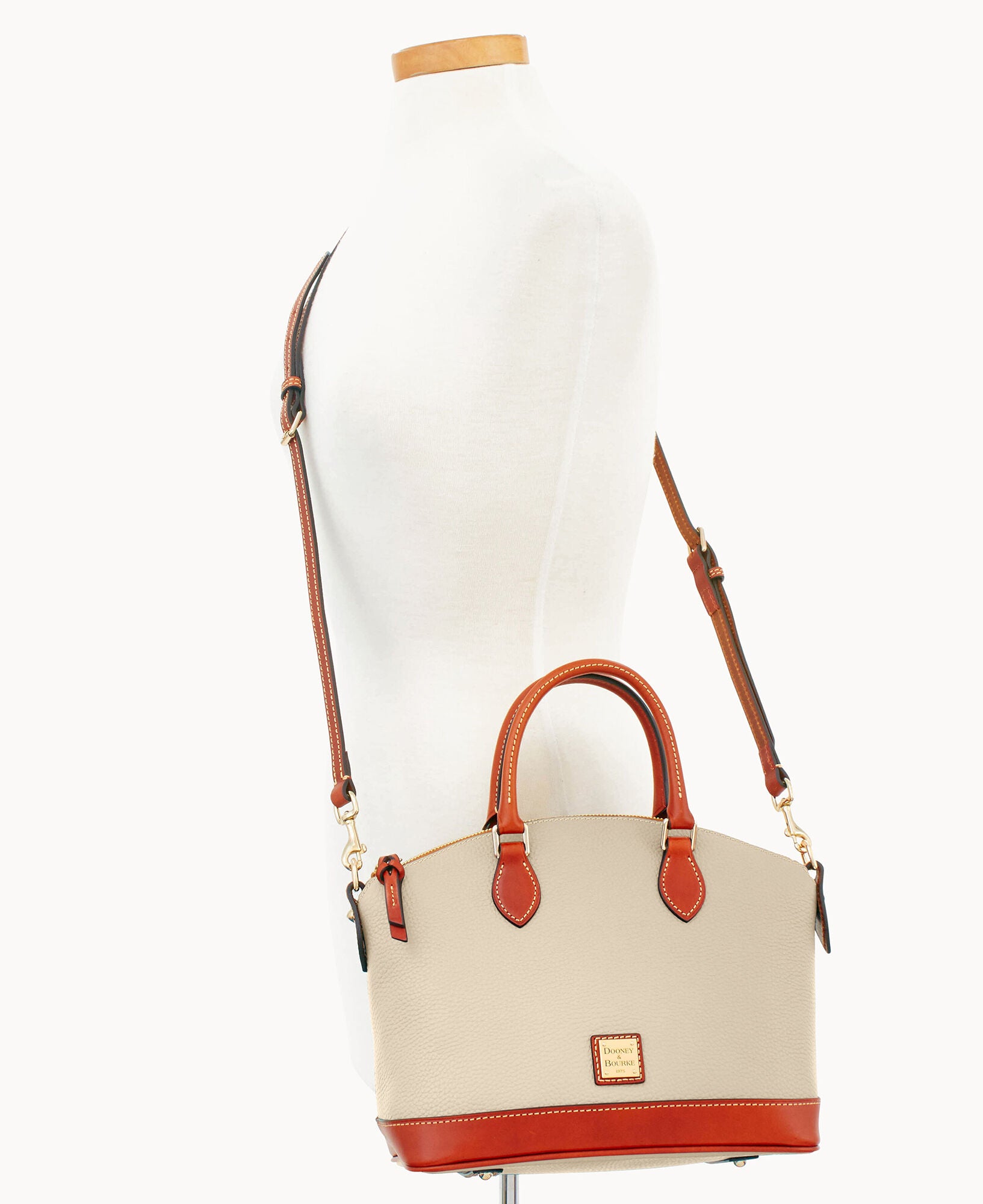 Pebble Grain Darcy Satchel - Image 20