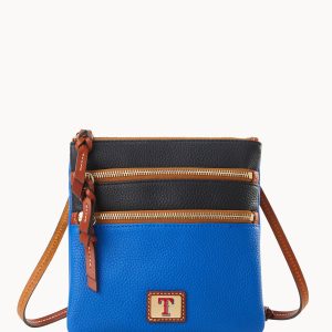 MLB Rangers Triple Zip Crossbody