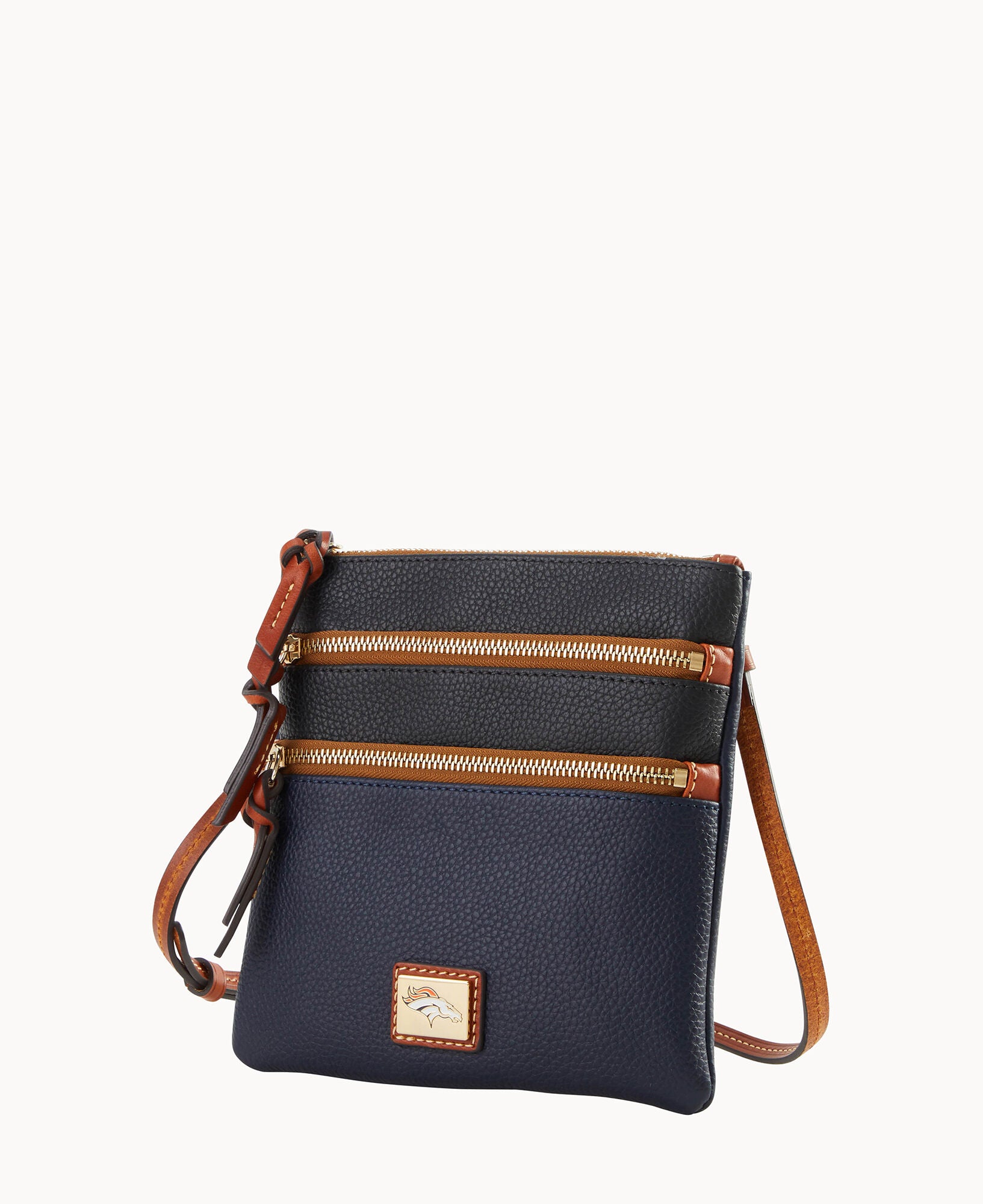 NFL Broncos Triple Zip Crossbody - Image 2