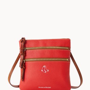 MLB Red Sox North South Triple Zip Crossbody