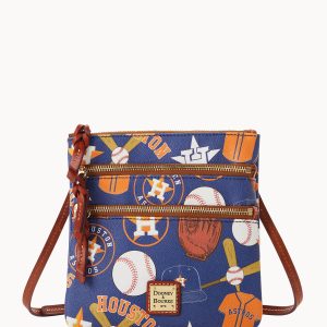 MLB Astros Triple Zip Crossbody