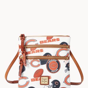 NFL Bears Triple Zip Crossbody
