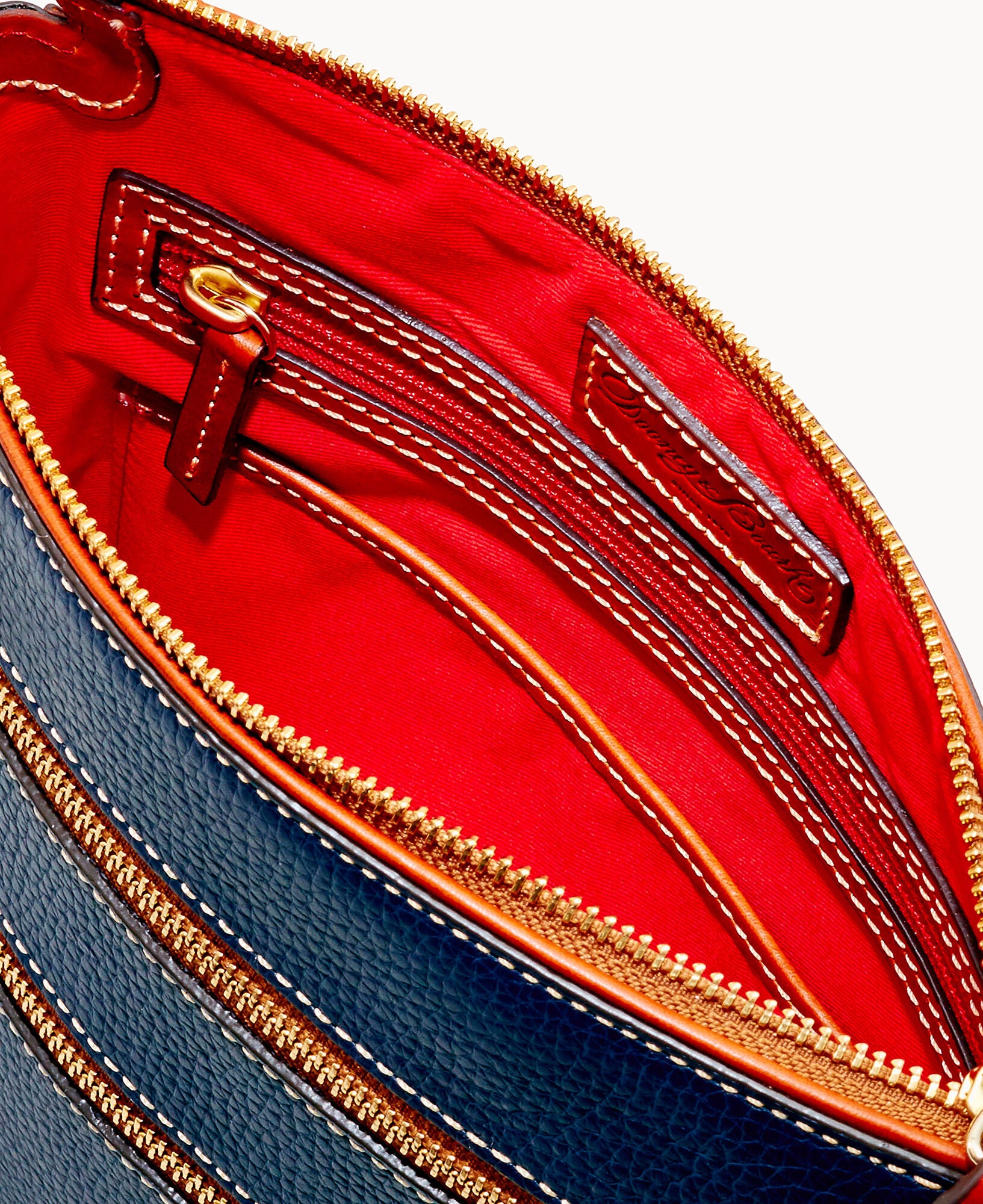 Pebble Grain Large Peyton Triple Zip - Image 20