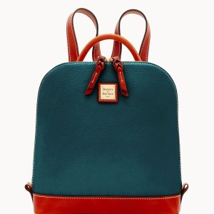 Pebble Grain Zip Pod Backpack