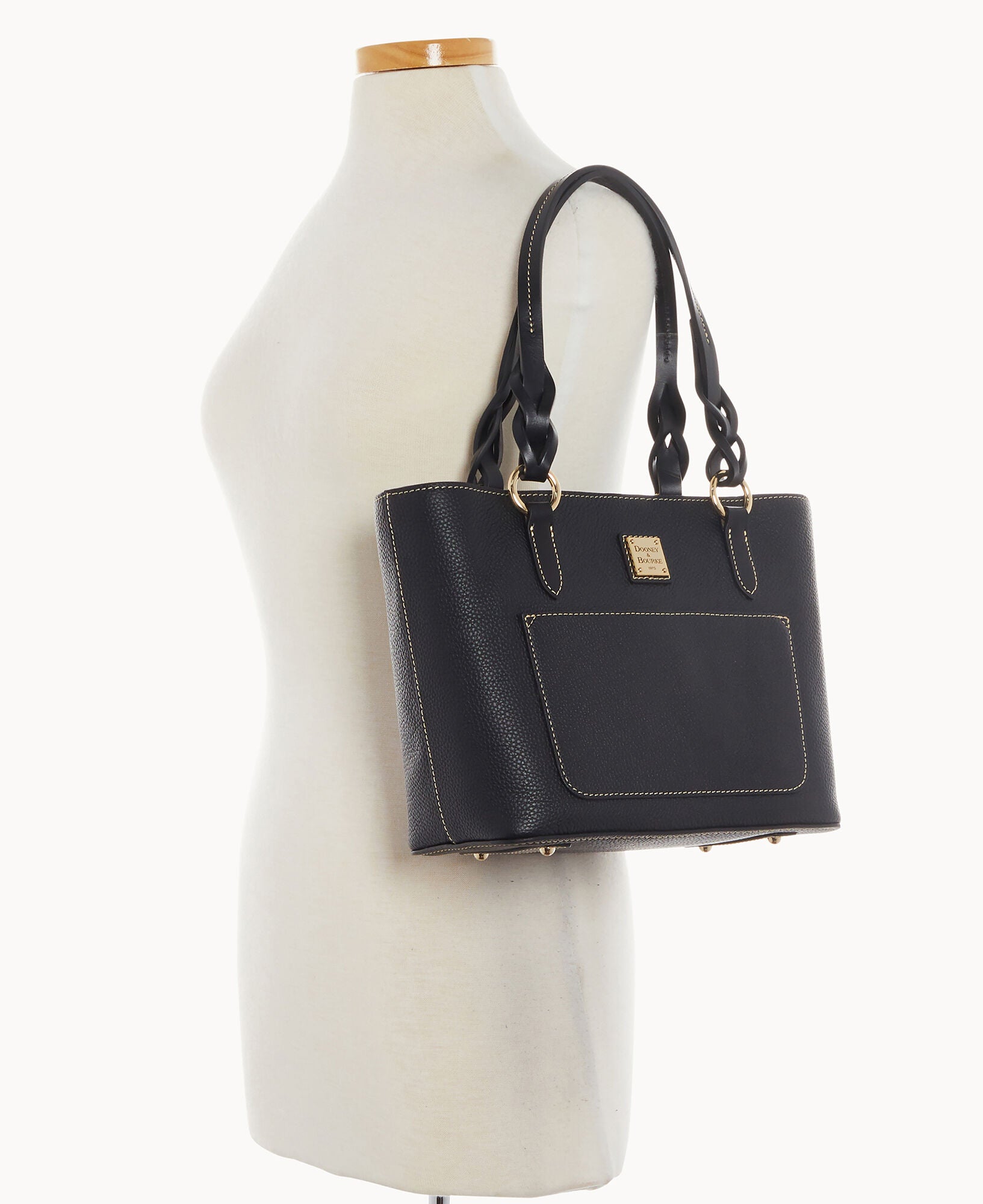 Pebble Grain Small Gretchen Tote - Image 5