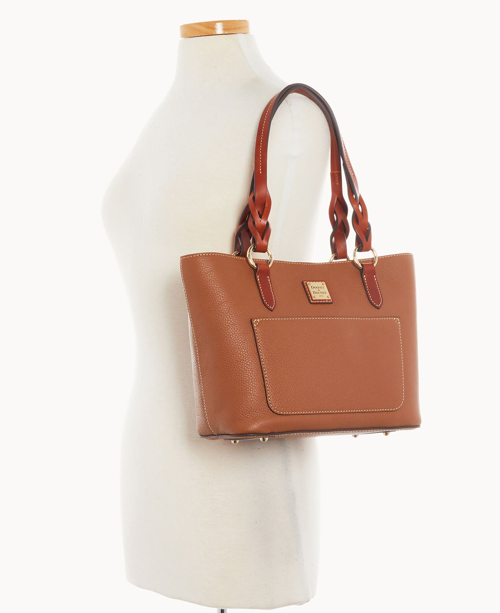 Pebble Grain Small Gretchen Tote - Image 30