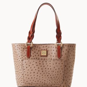 Ostrich Small Gretchen Tote