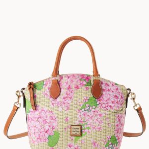 Hydrangea Basketweave Geena Satchel