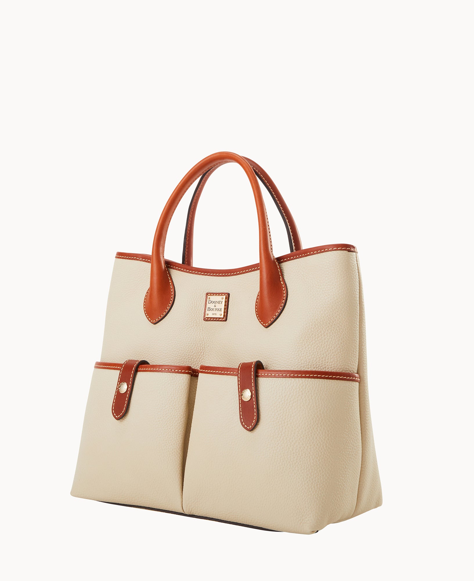 Pebble Grain Short Handle Tote - Image 15
