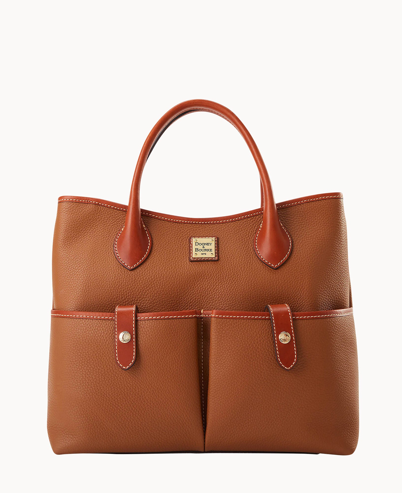 Pebble Grain Short Handle Tote - Image 7