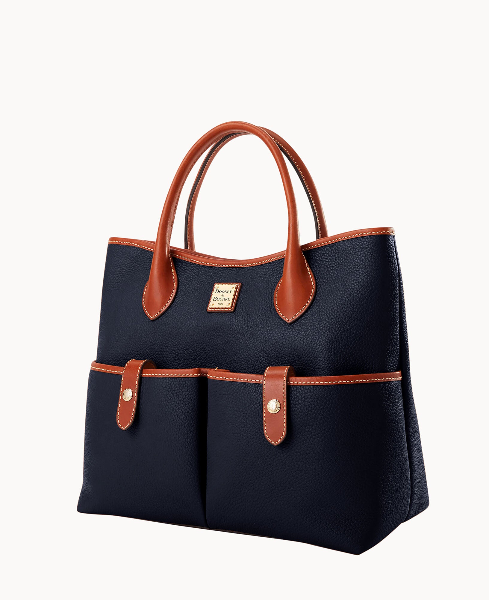 Pebble Grain Short Handle Tote - Image 2