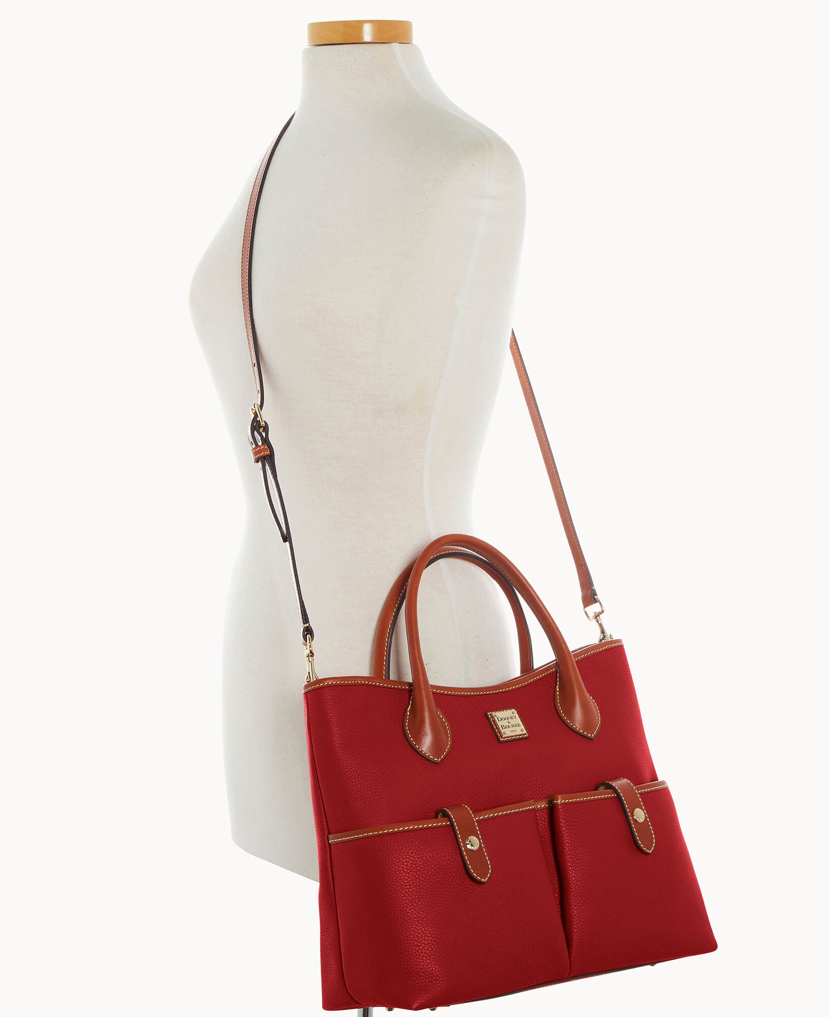 Pebble Grain Short Handle Tote - Image 12