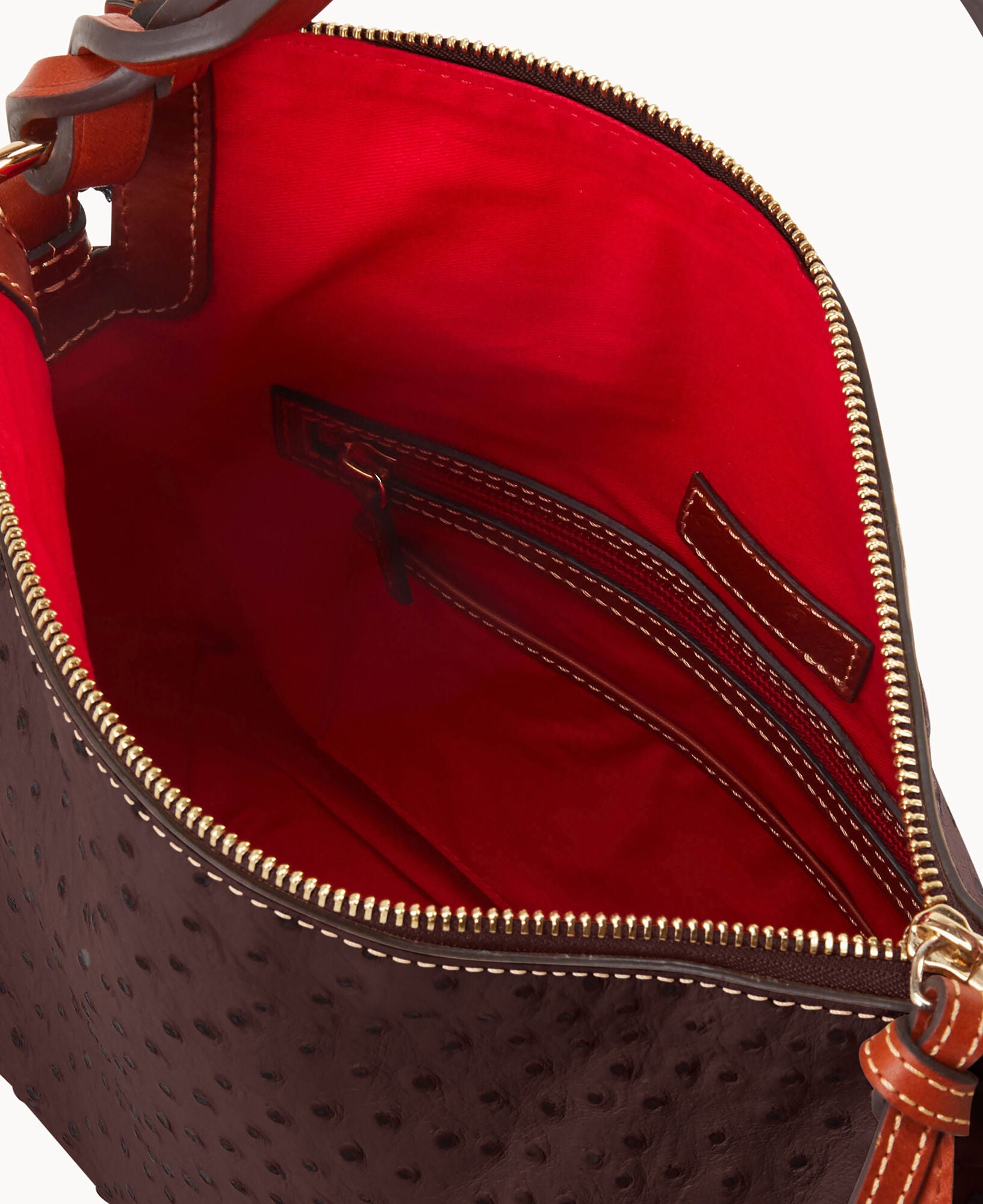 Ostrich Twist Strap Hobo - Image 15