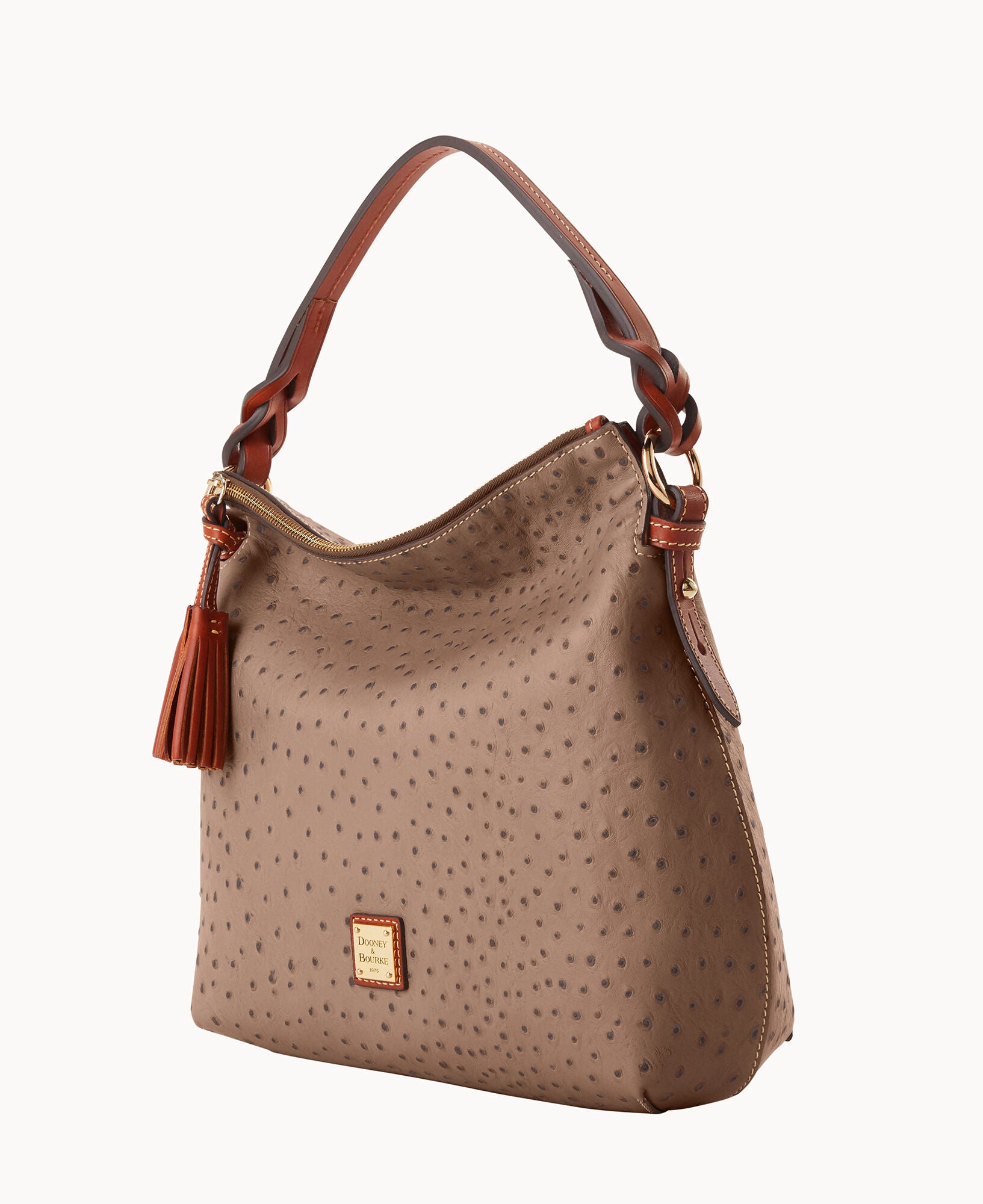 Ostrich Twist Strap Hobo - Image 30