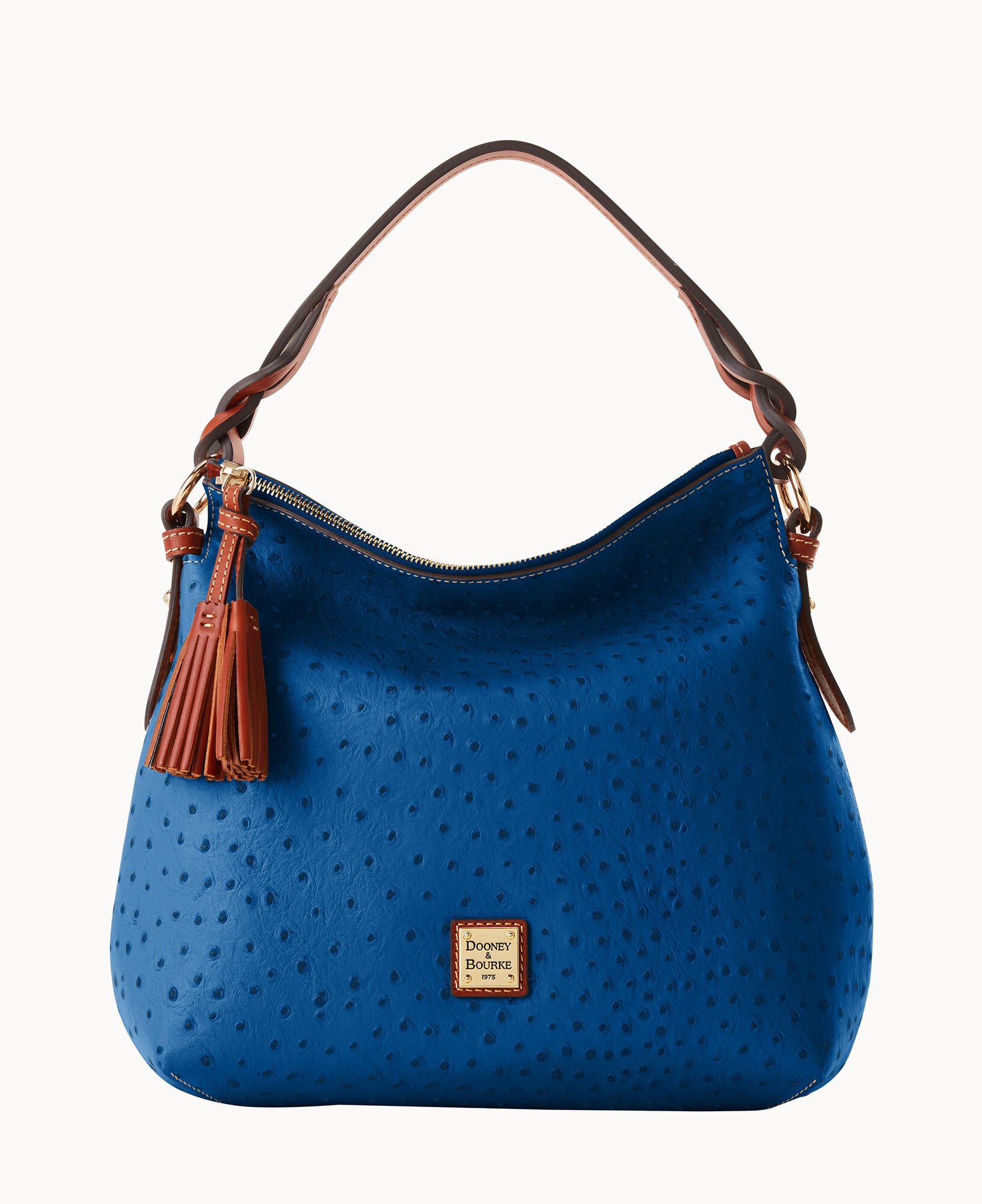 Ostrich Twist Strap Hobo - Image 17