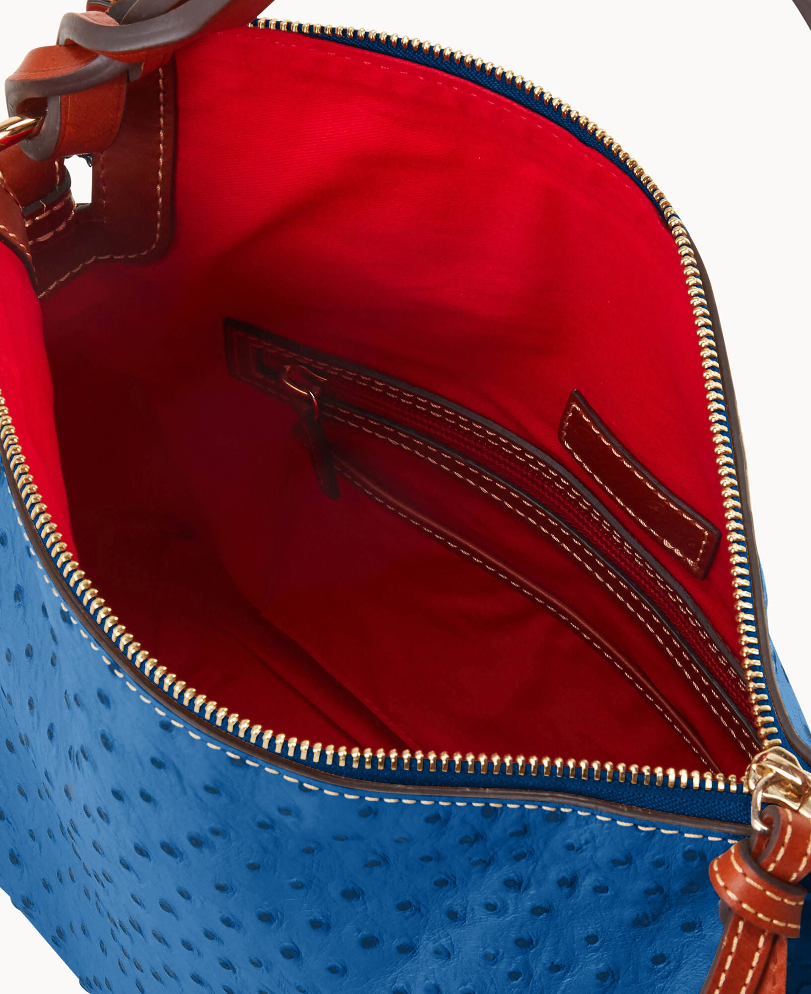 Ostrich Twist Strap Hobo - Image 19