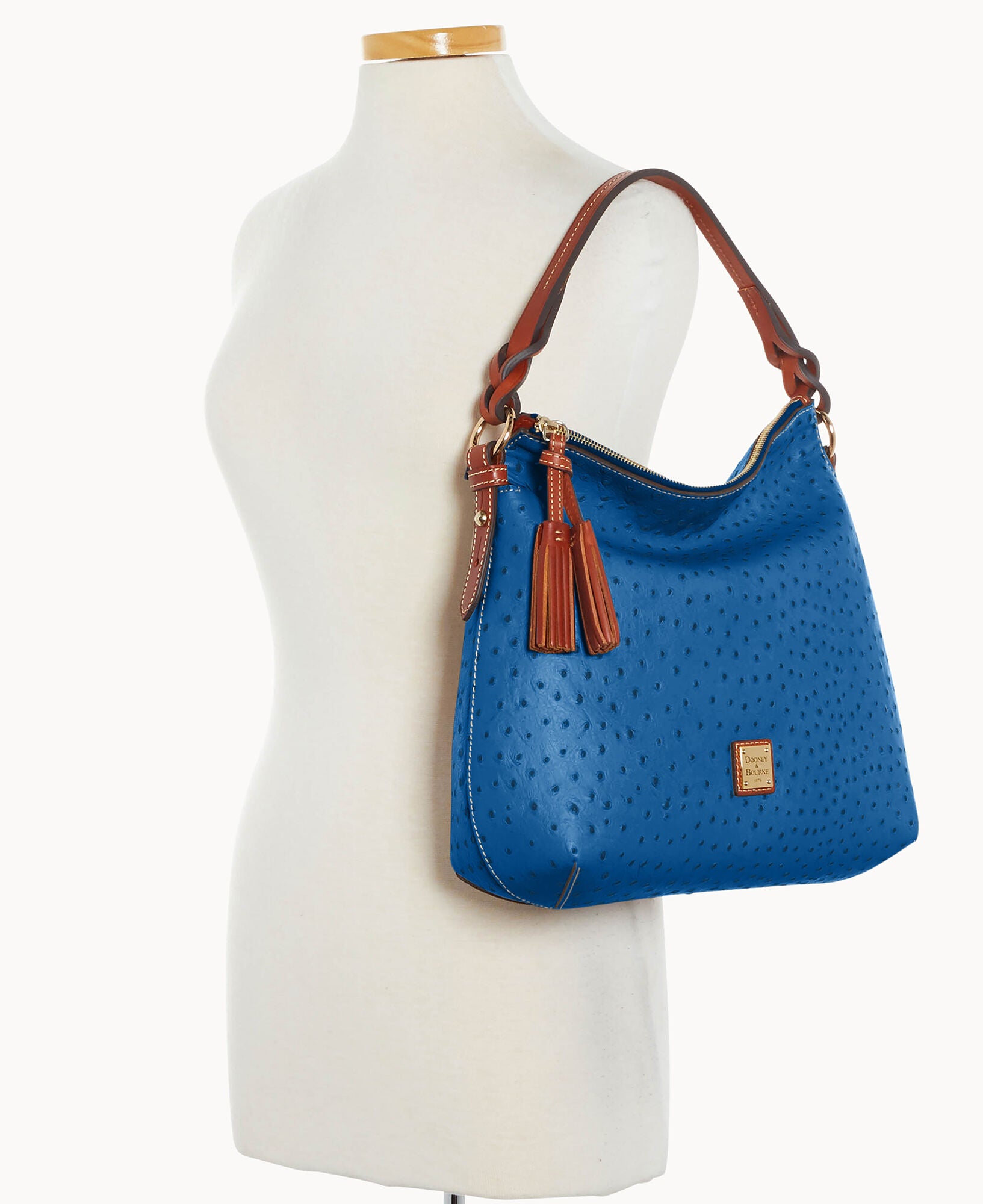 Ostrich Twist Strap Hobo - Image 20