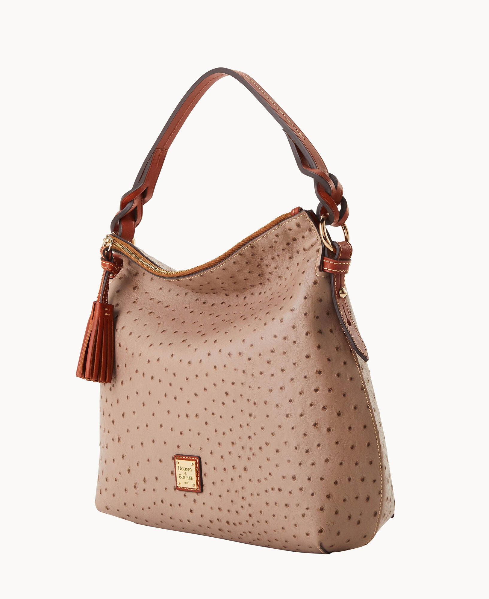 Ostrich Twist Strap Hobo - Image 22