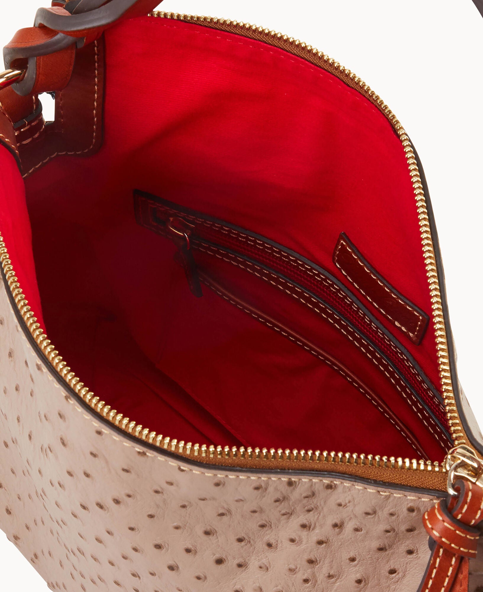 Ostrich Twist Strap Hobo - Image 23