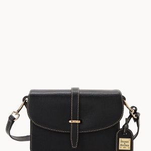 Saffiano Small Flap Crossbody