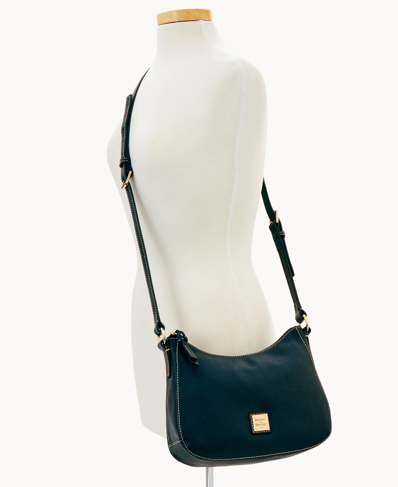 Pebble Grain Small Kiley Crossbody - Image 13