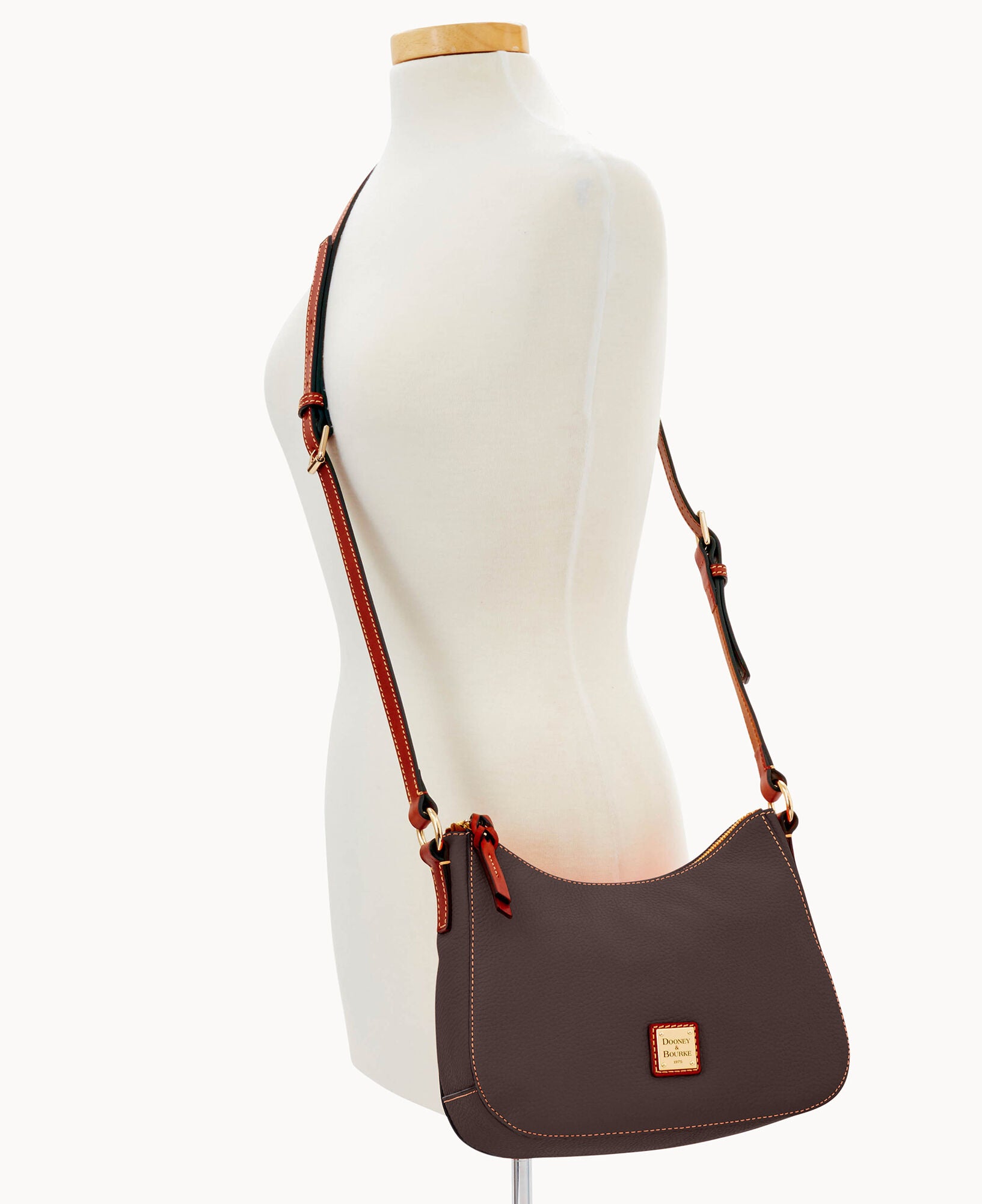 Pebble Grain Small Kiley Crossbody - Image 22