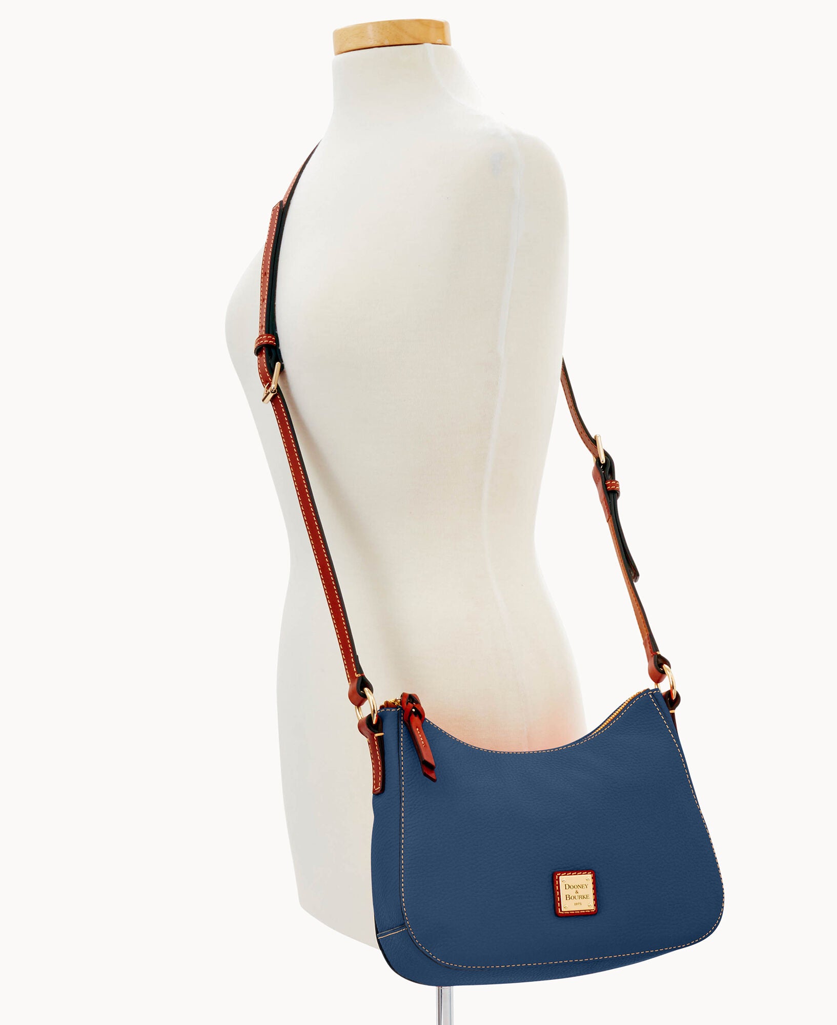 Pebble Grain Small Kiley Crossbody - Image 18