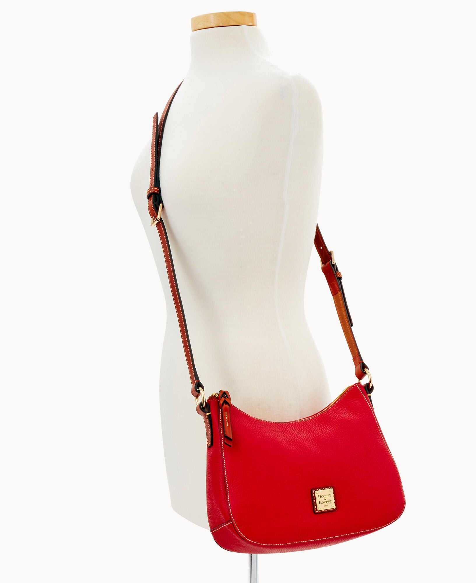 Pebble Grain Small Kiley Crossbody - Image 27
