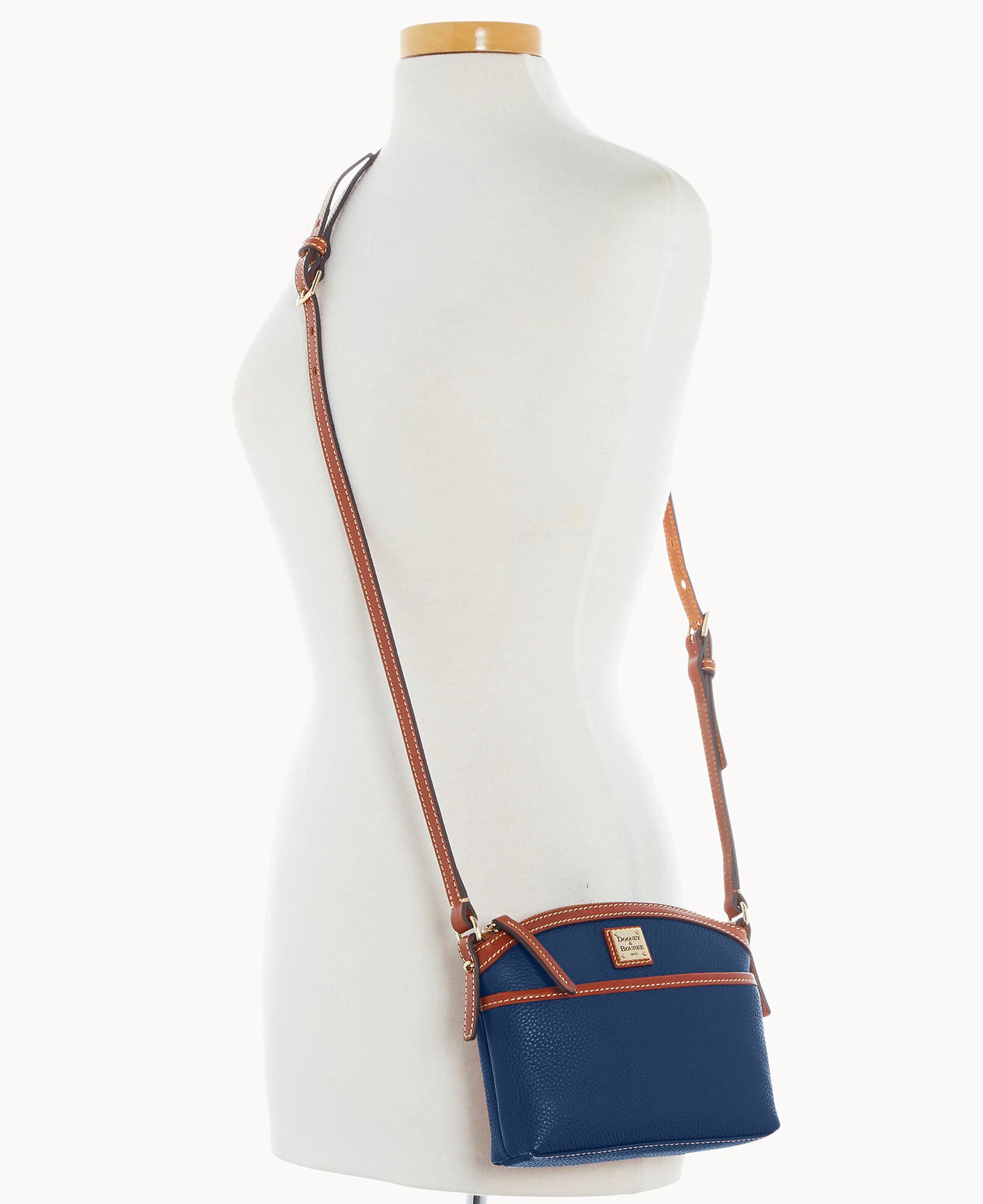Pebble Grain Domed Crossbody - Image 16