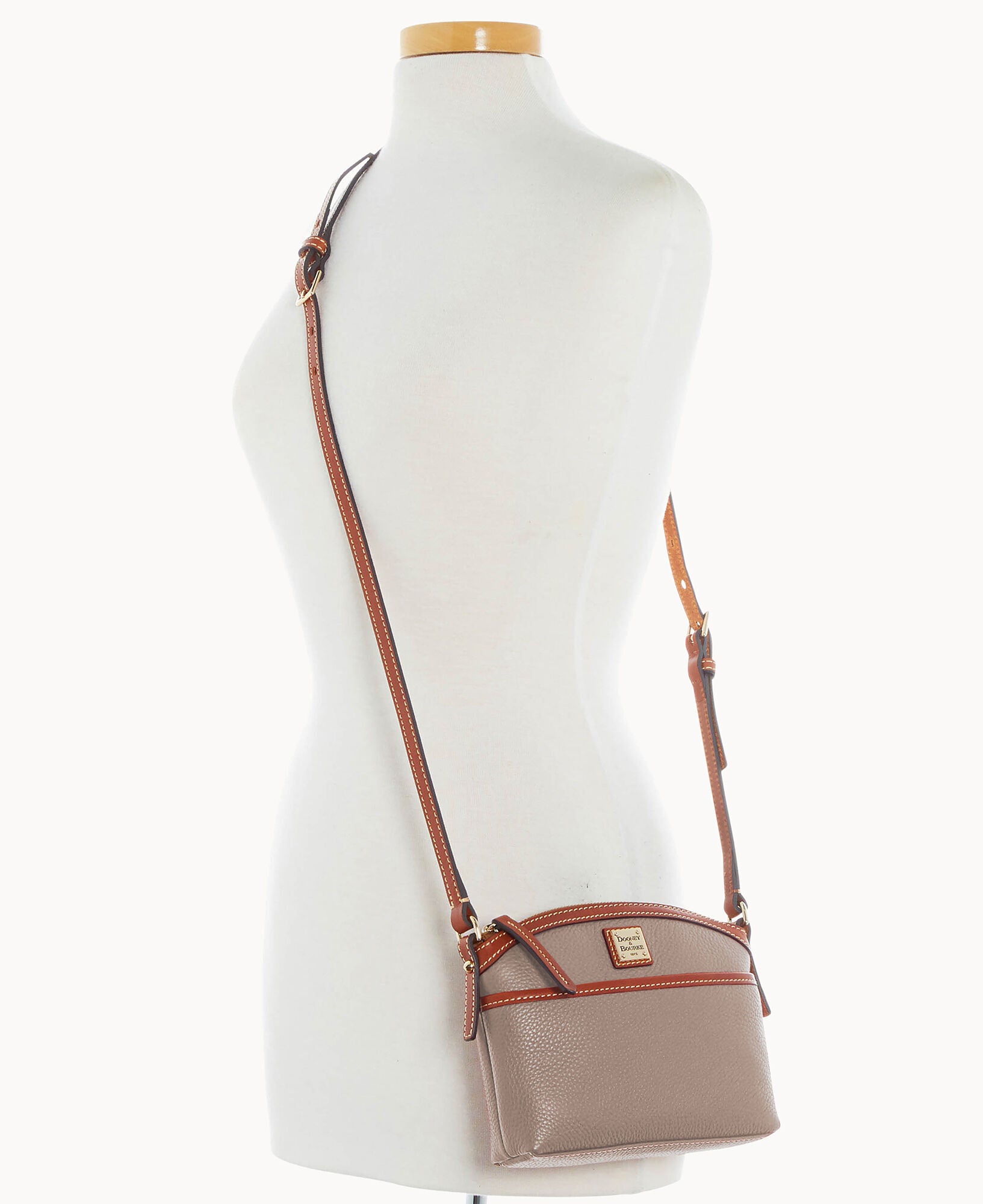 Pebble Grain Domed Crossbody - Image 20