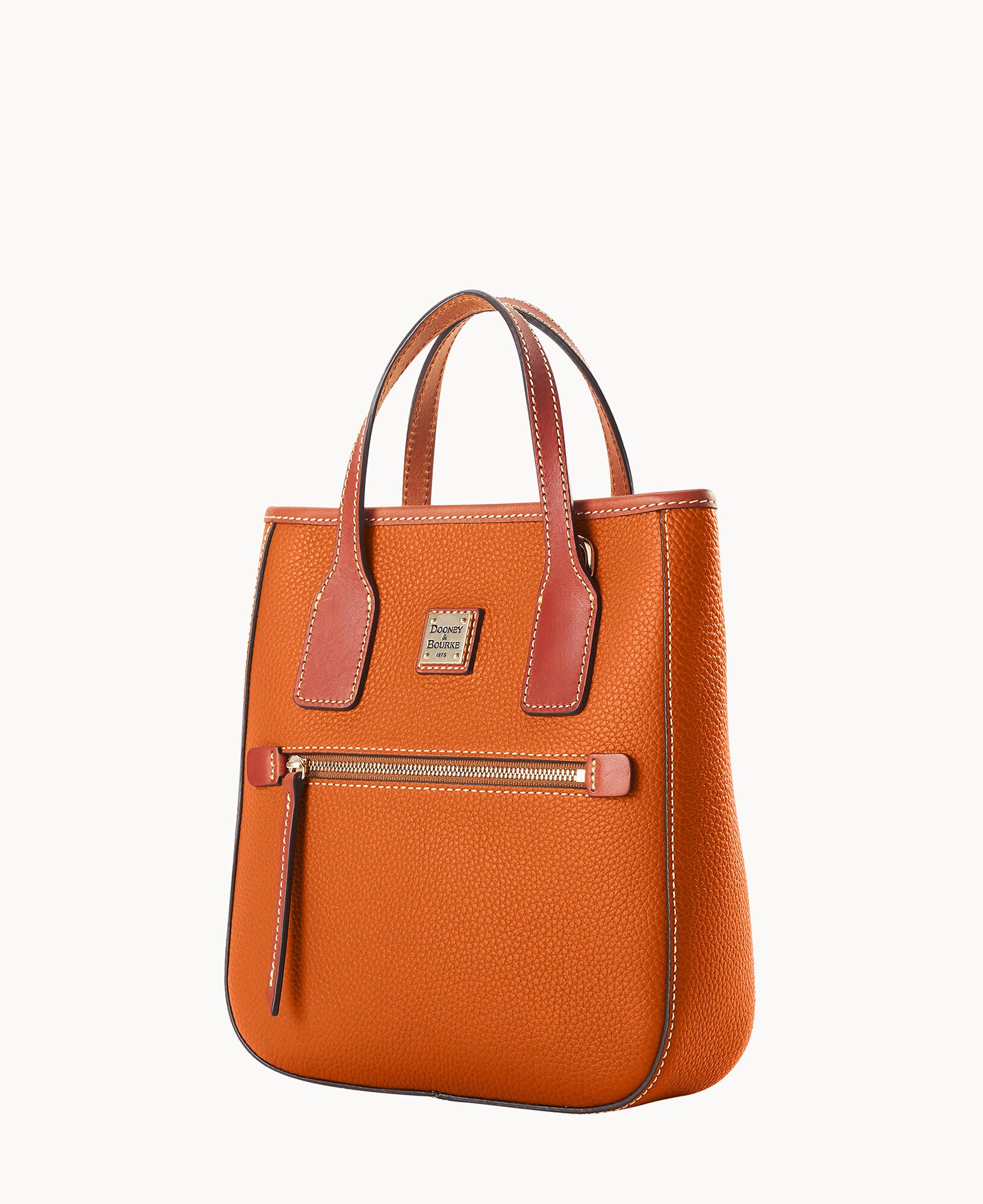 Pebble Grain Small Handle Tote - Image 18