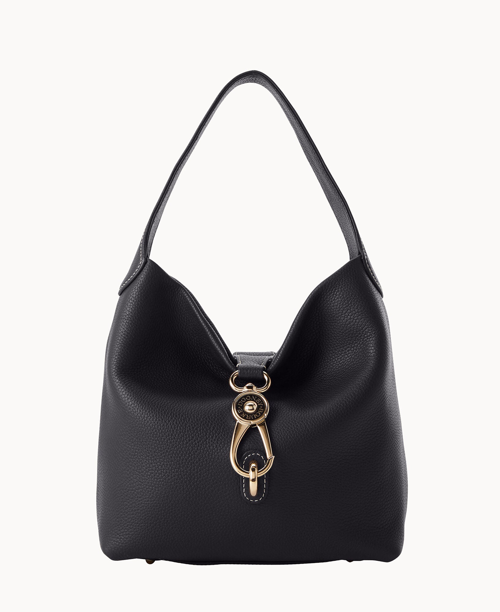 Pebble Grain Small Logo Lock Sac - Image 29