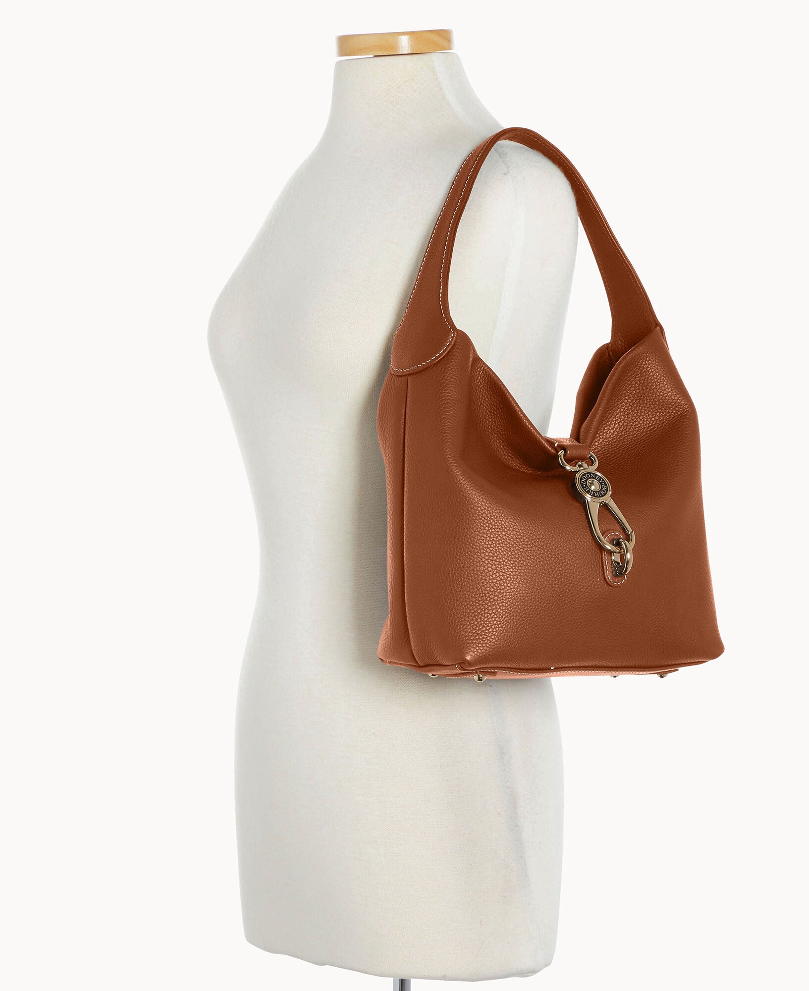 Pebble Grain Small Logo Lock Sac - Image 16