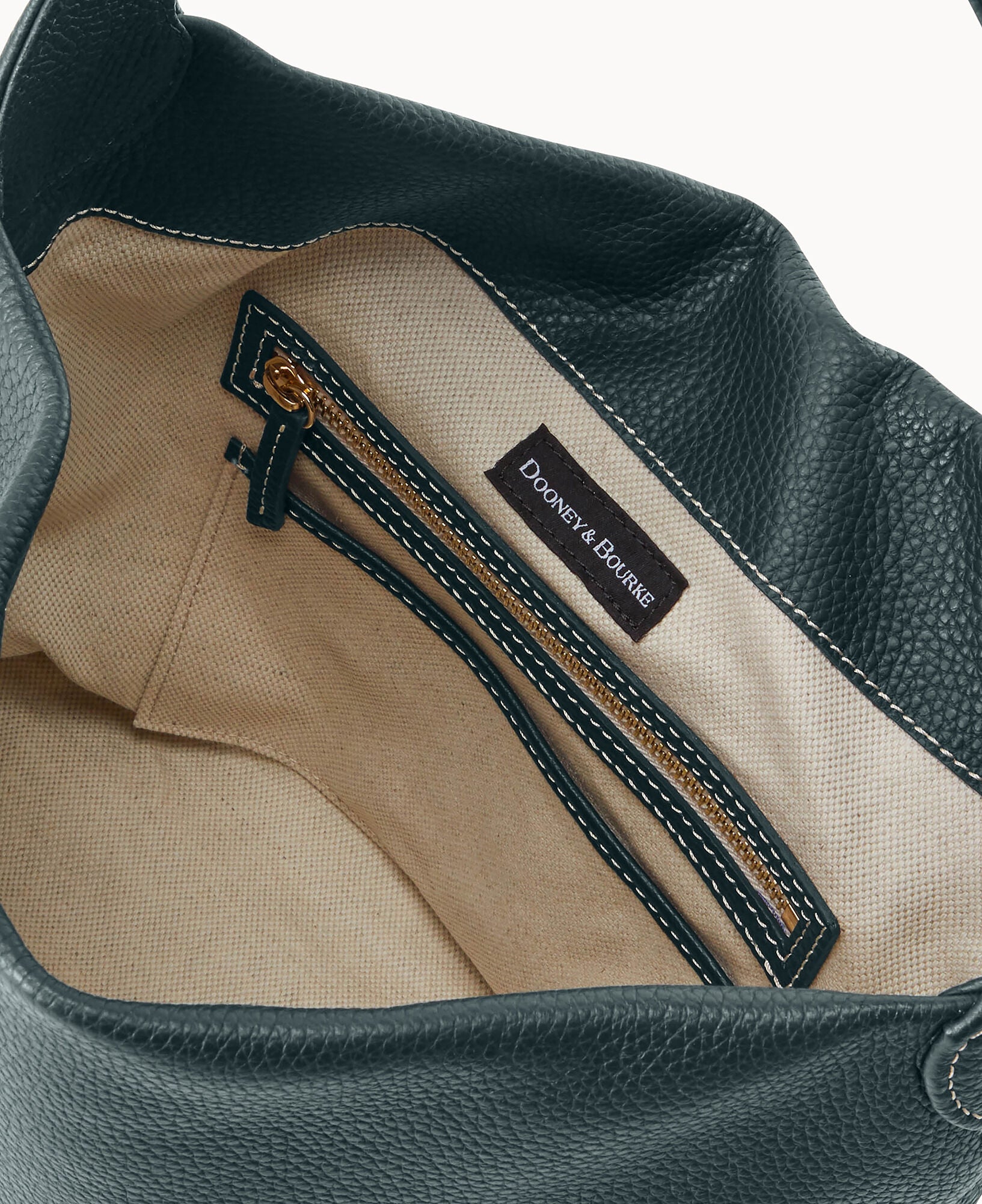 Pebble Grain Small Logo Lock Sac - Image 23