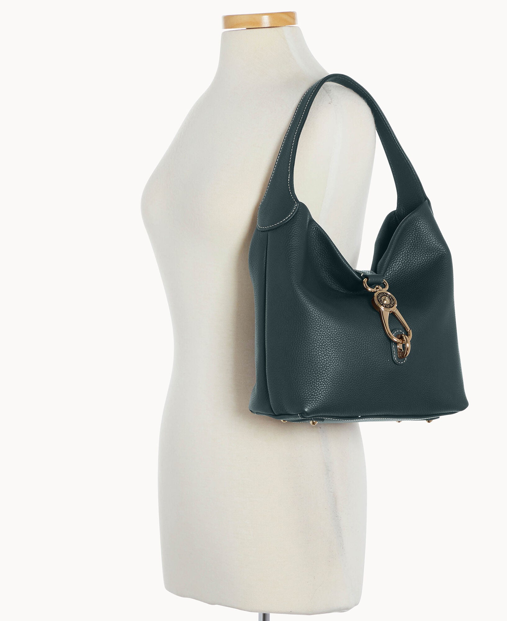 Pebble Grain Small Logo Lock Sac - Image 24