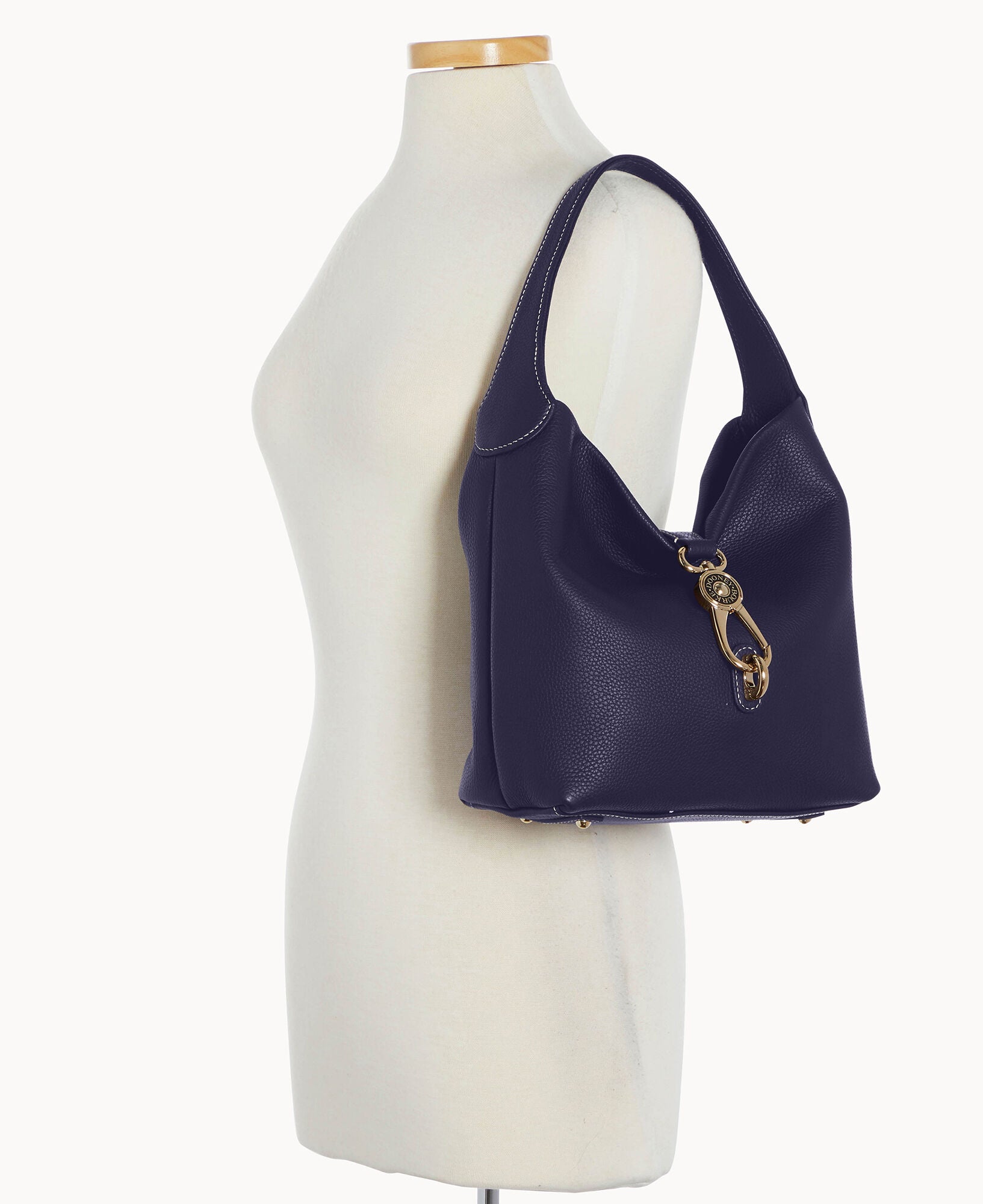 Pebble Grain Small Logo Lock Sac - Image 8