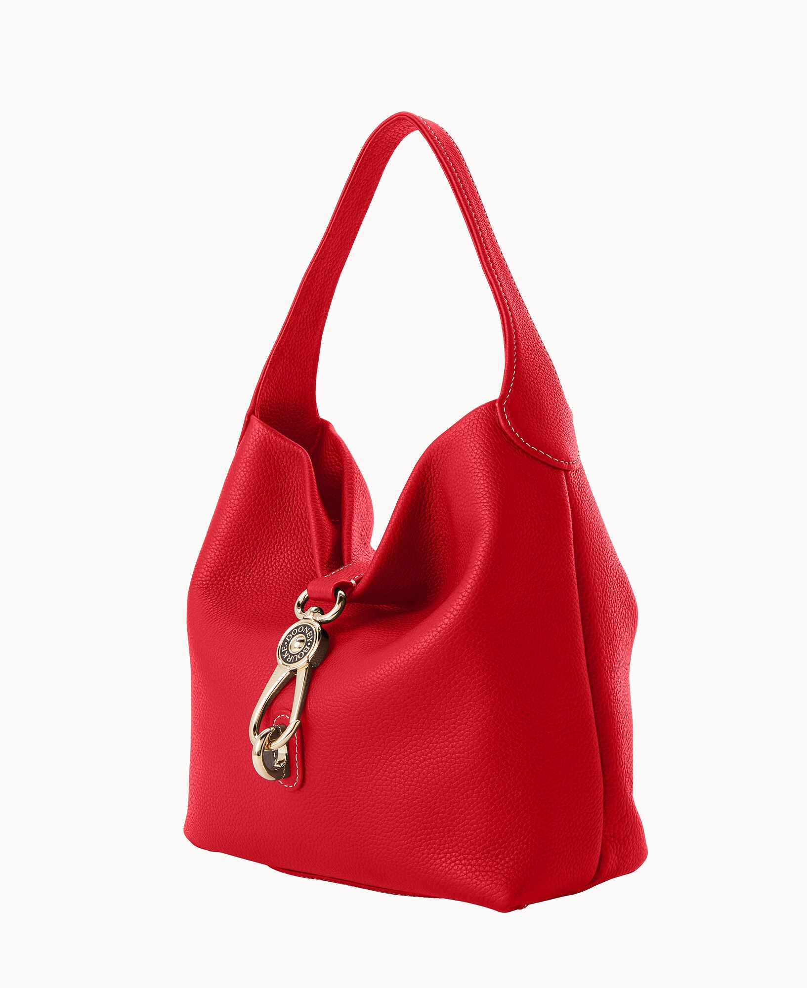 Pebble Grain Small Logo Lock Sac - Image 26