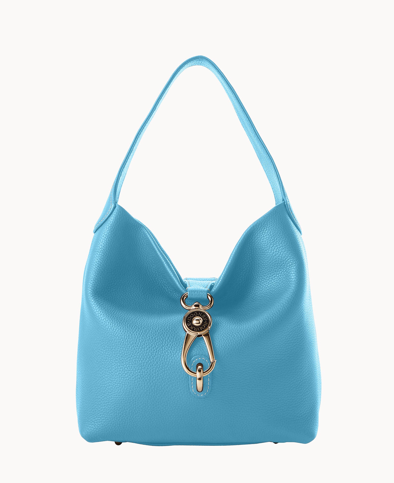Pebble Grain Small Logo Lock Sac - Image 9