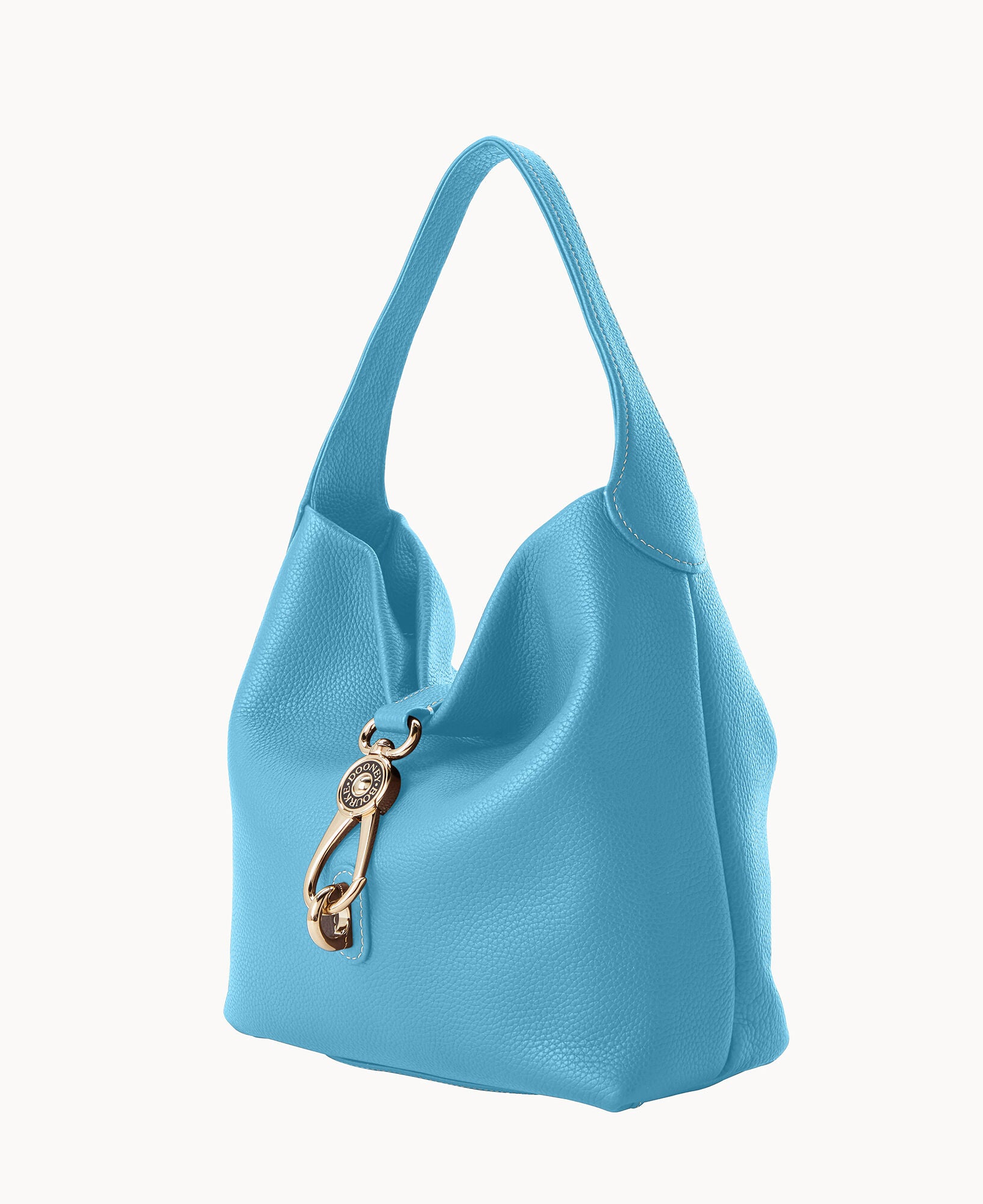 Pebble Grain Small Logo Lock Sac - Image 10
