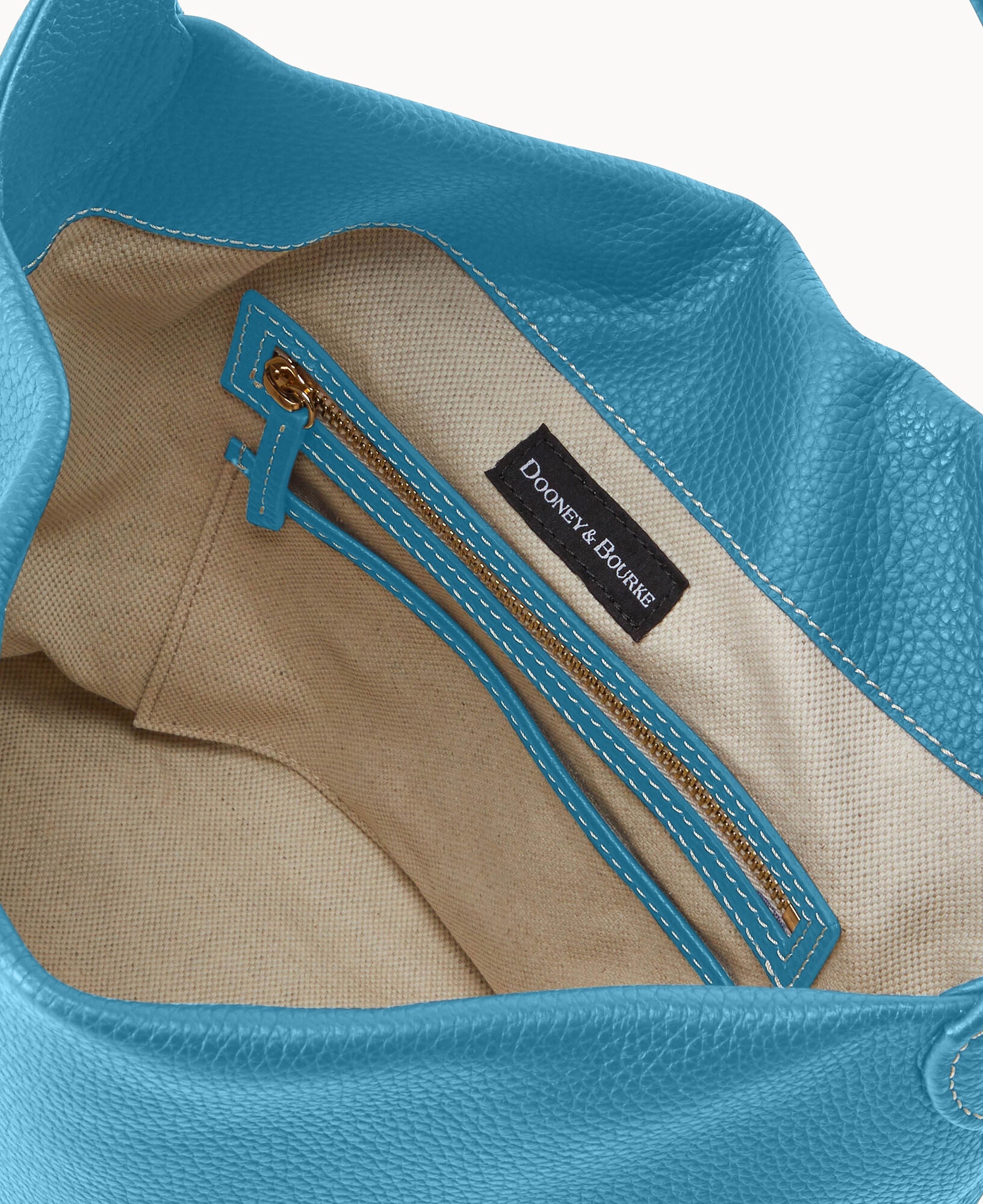 Pebble Grain Small Logo Lock Sac - Image 11
