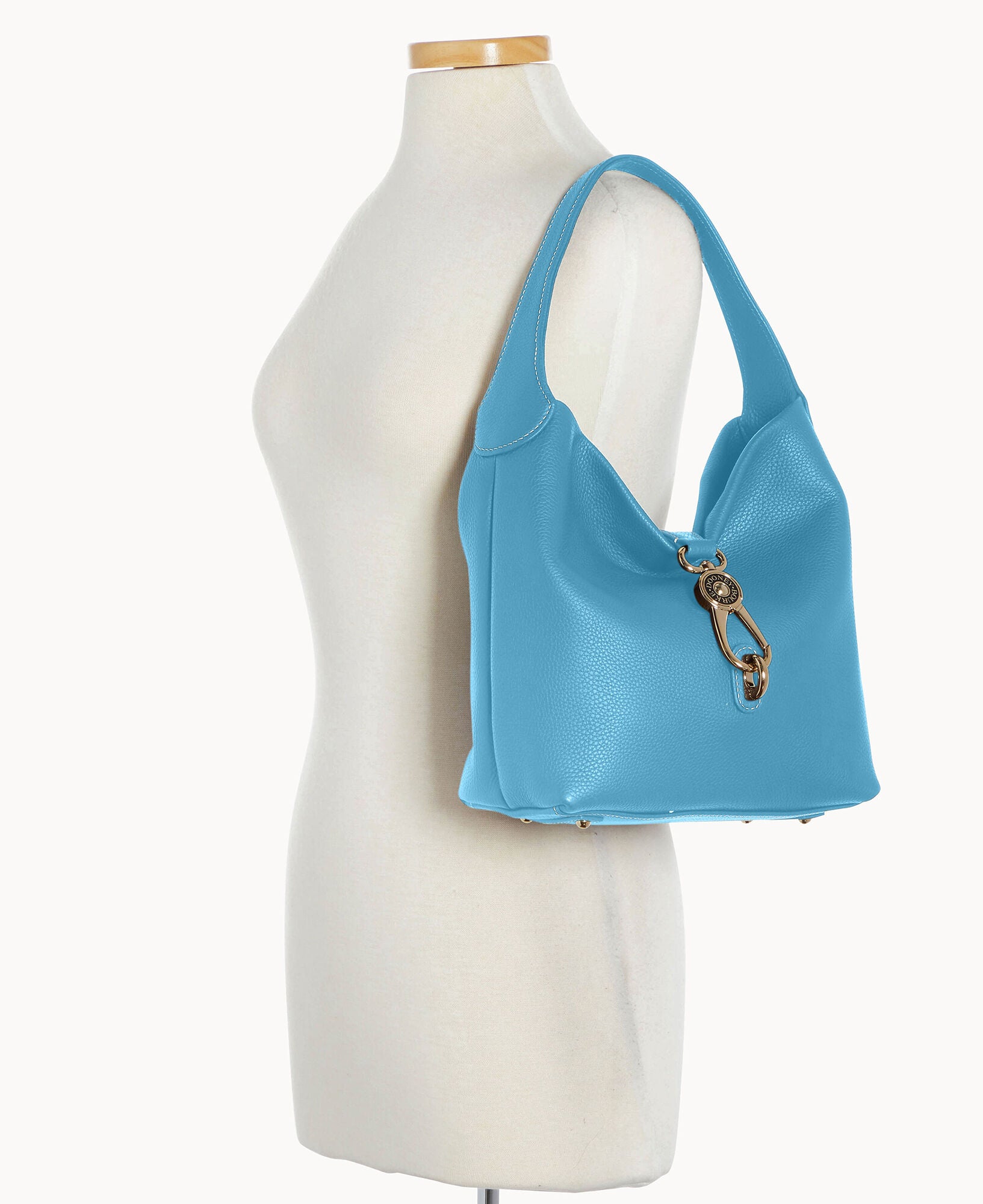 Pebble Grain Small Logo Lock Sac - Image 12