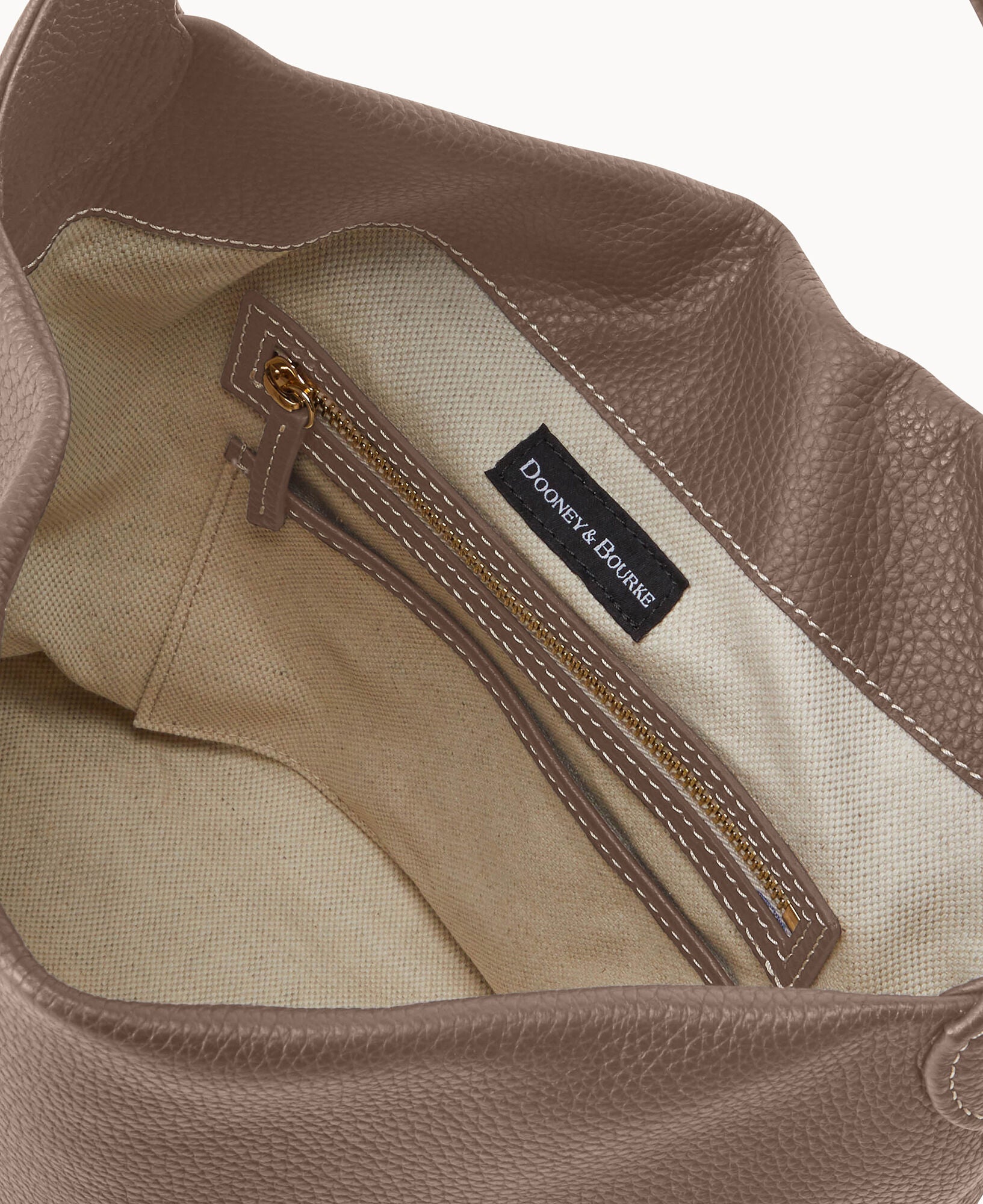 Pebble Grain Small Logo Lock Sac - Image 19