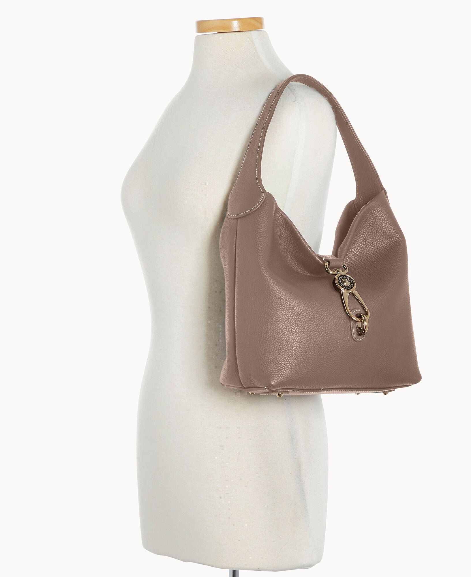 Pebble Grain Small Logo Lock Sac - Image 20