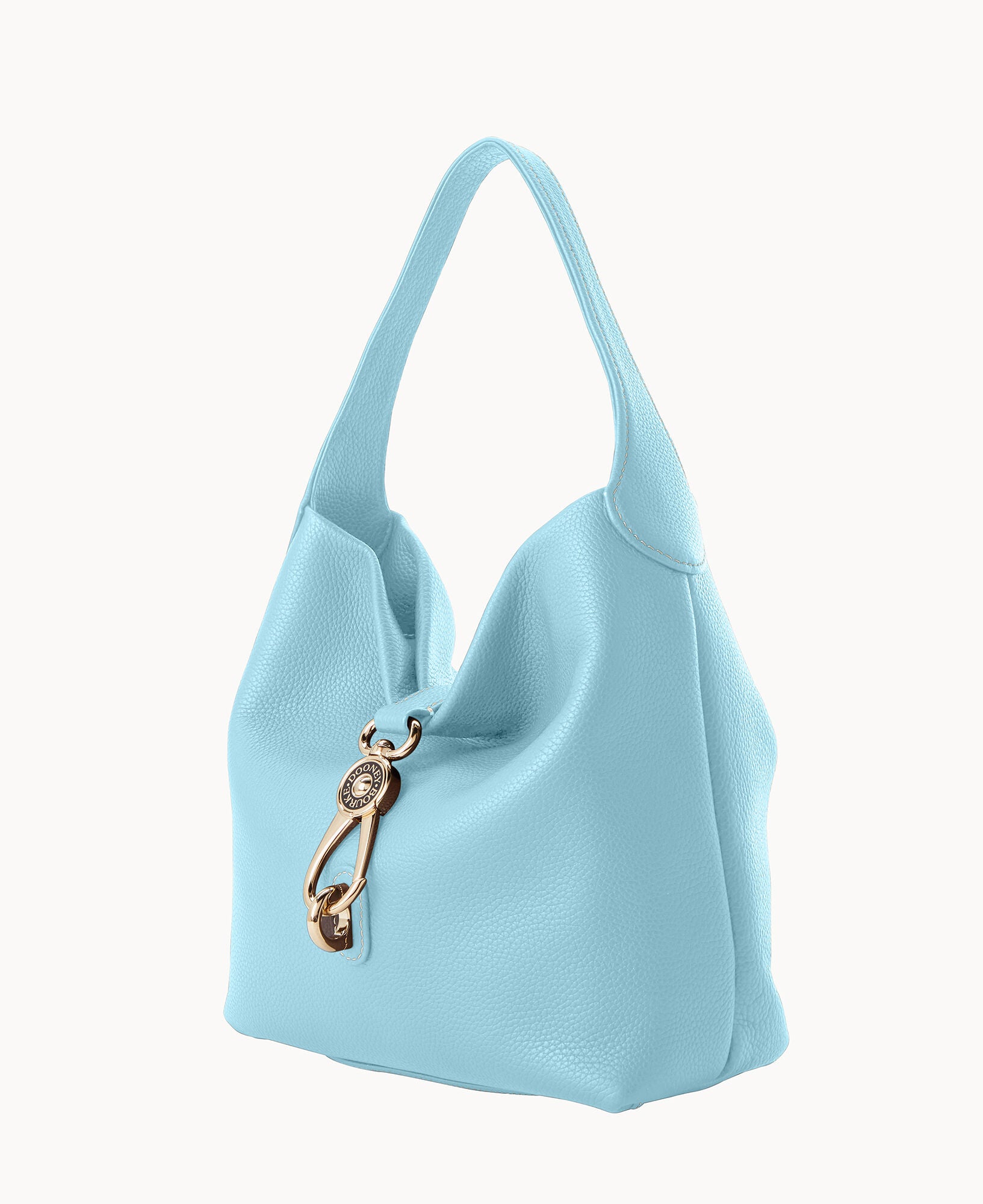 Pebble Grain Small Logo Lock Sac - Image 2