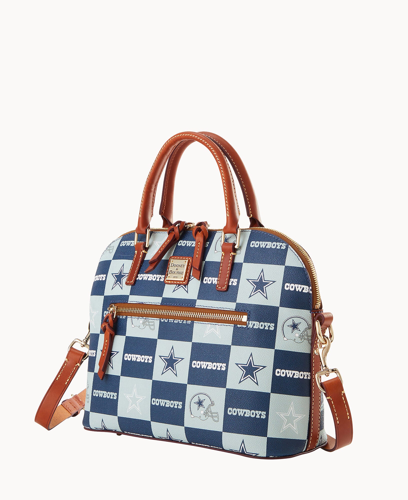 NFL Cowboys Domed Zip Satchel - Image 2