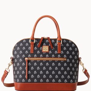 MLB Orioles Domed Zip Satchel